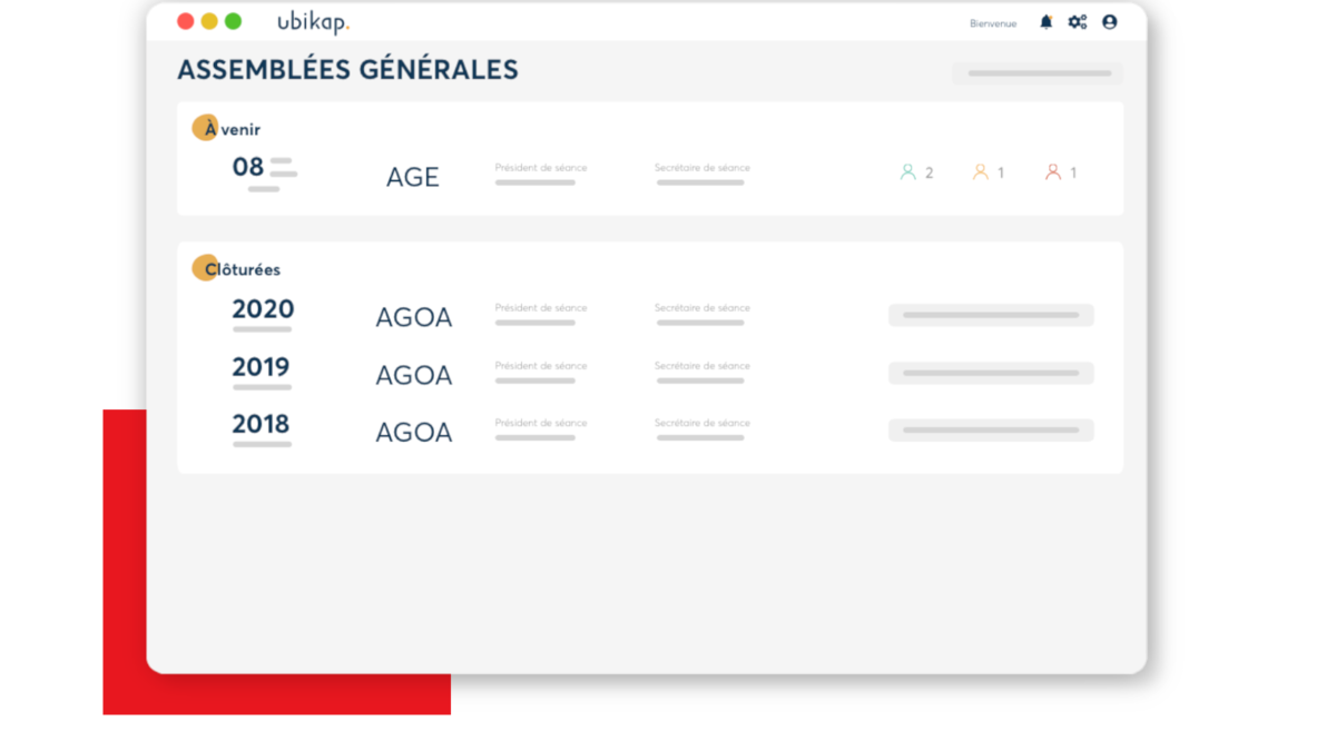 polyacte demat&eacute;rialisation